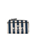 Blue Striped Logo Wallet 1