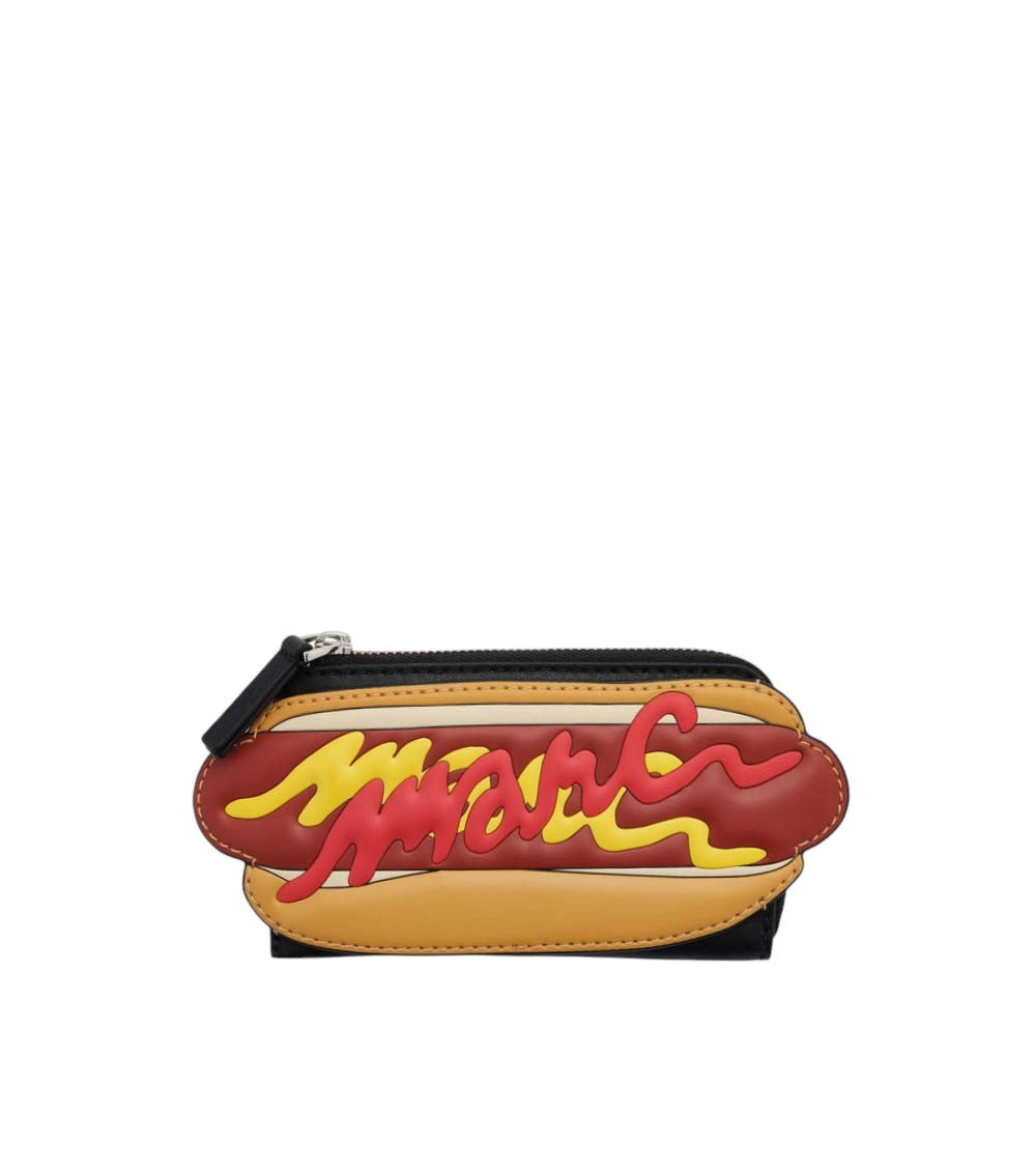 Multicolor Hot Dog Graphic Wallet 1