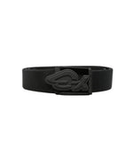 Black Logo Buckle Belt 1