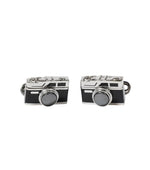 Silver Camera Cufflinks 1