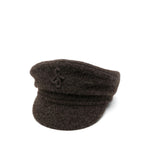Brown Tonal Logo Bakerboy Hat 1