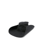 Black Denim Logo Gentlemen Hat 1