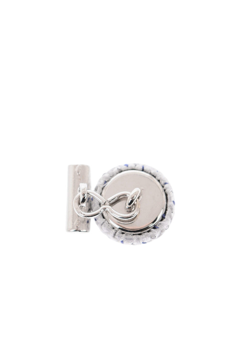Silver Textured Cufflinks 3