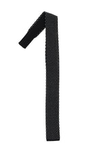 Black Jacquard Tie 1