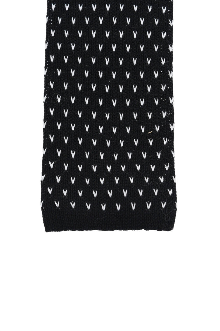 Black Jacquard Tie 2