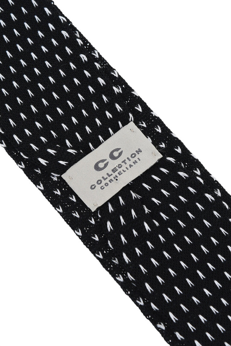 Black Jacquard Tie 3
