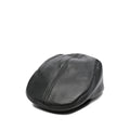 Black Solid Flat Hat 1