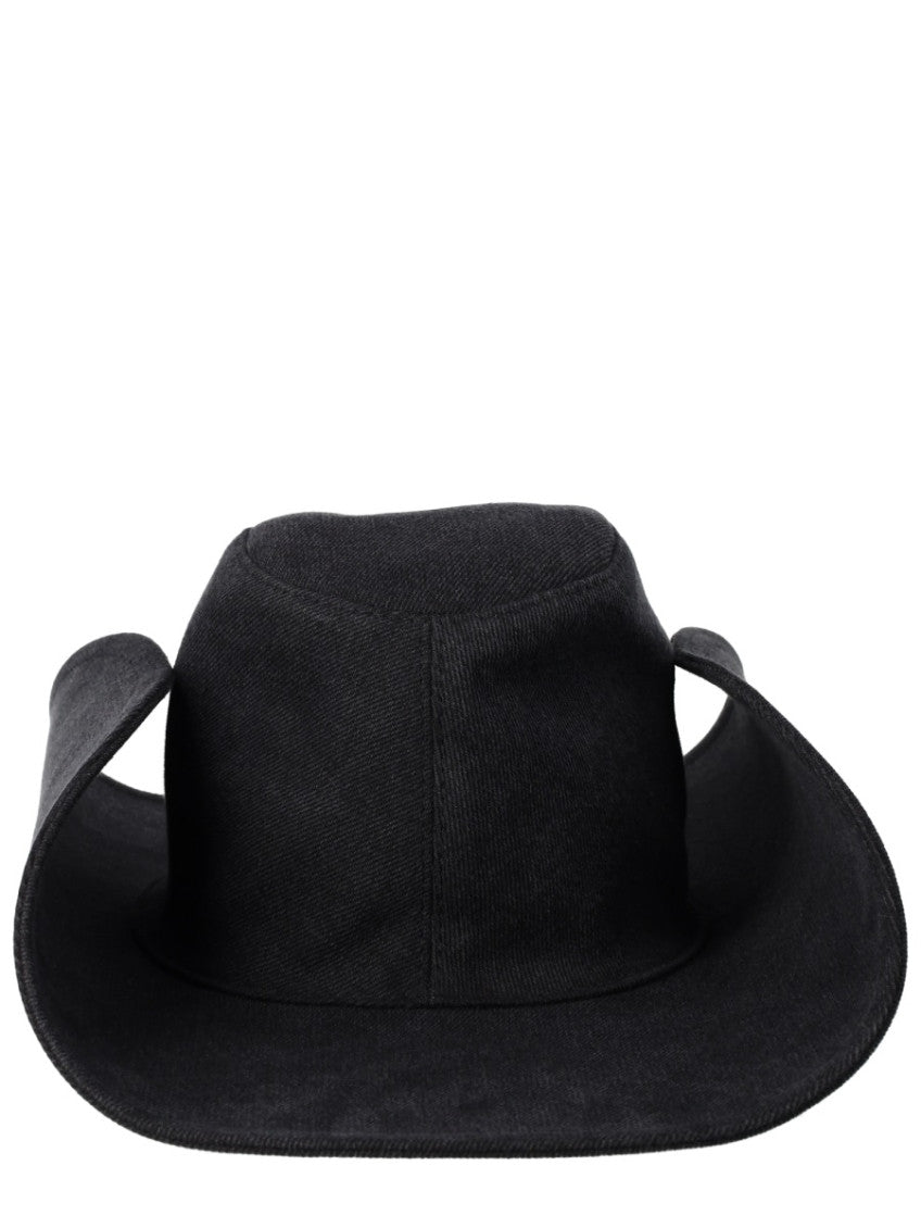 Black Solid Gentlemen  Hat 3