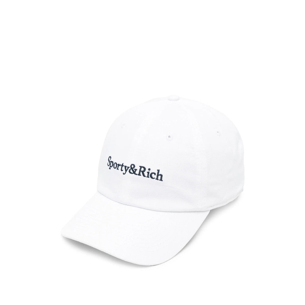 White Logo Baseball Cap 1