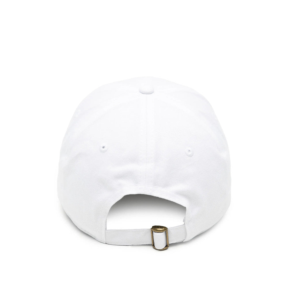White Logo Baseball Cap 2