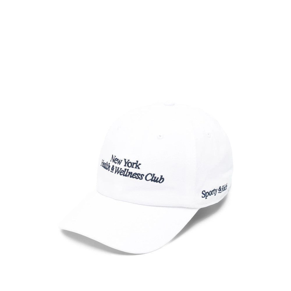 White Solid Baseball Cap 1