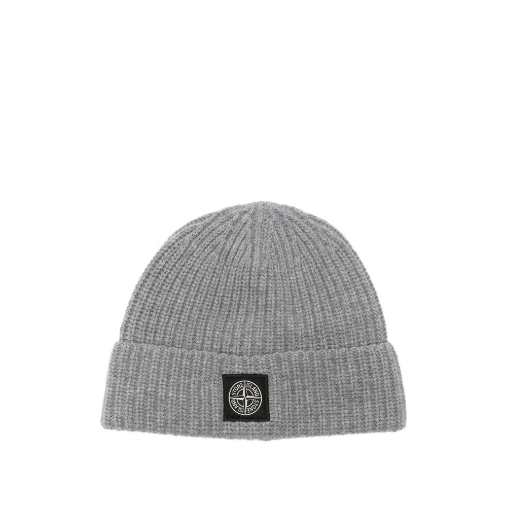 Grey Logo Beanies Cap 1