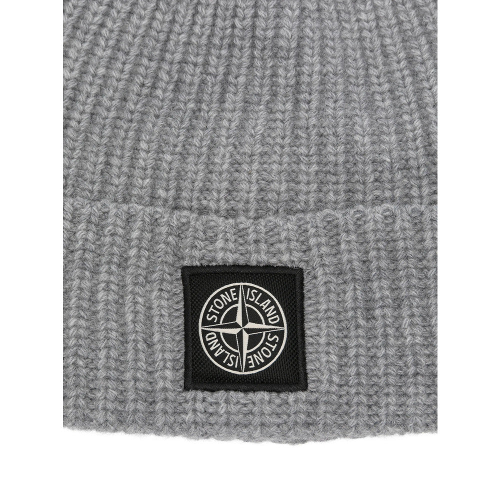 Grey Logo Beanies Cap 3