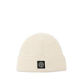 Beige Logo Beanie Cap 1