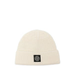 Beige Logo Beanie Cap 1