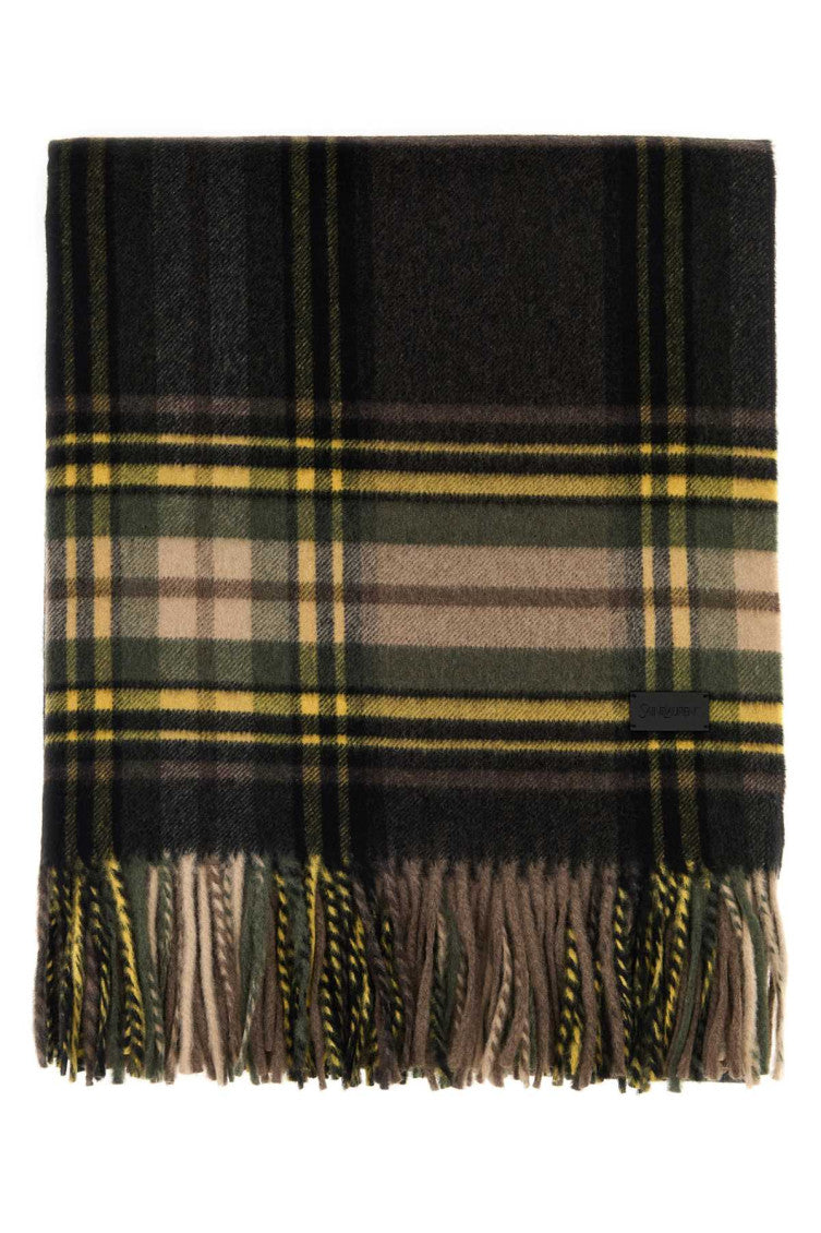 Multicolor Check Pattern Scarf 1