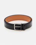 Black Solid Belt 1