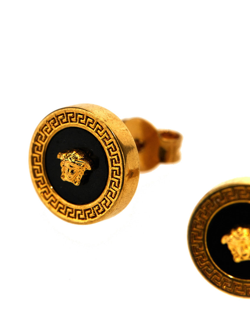 Black Medusa Earrings 3