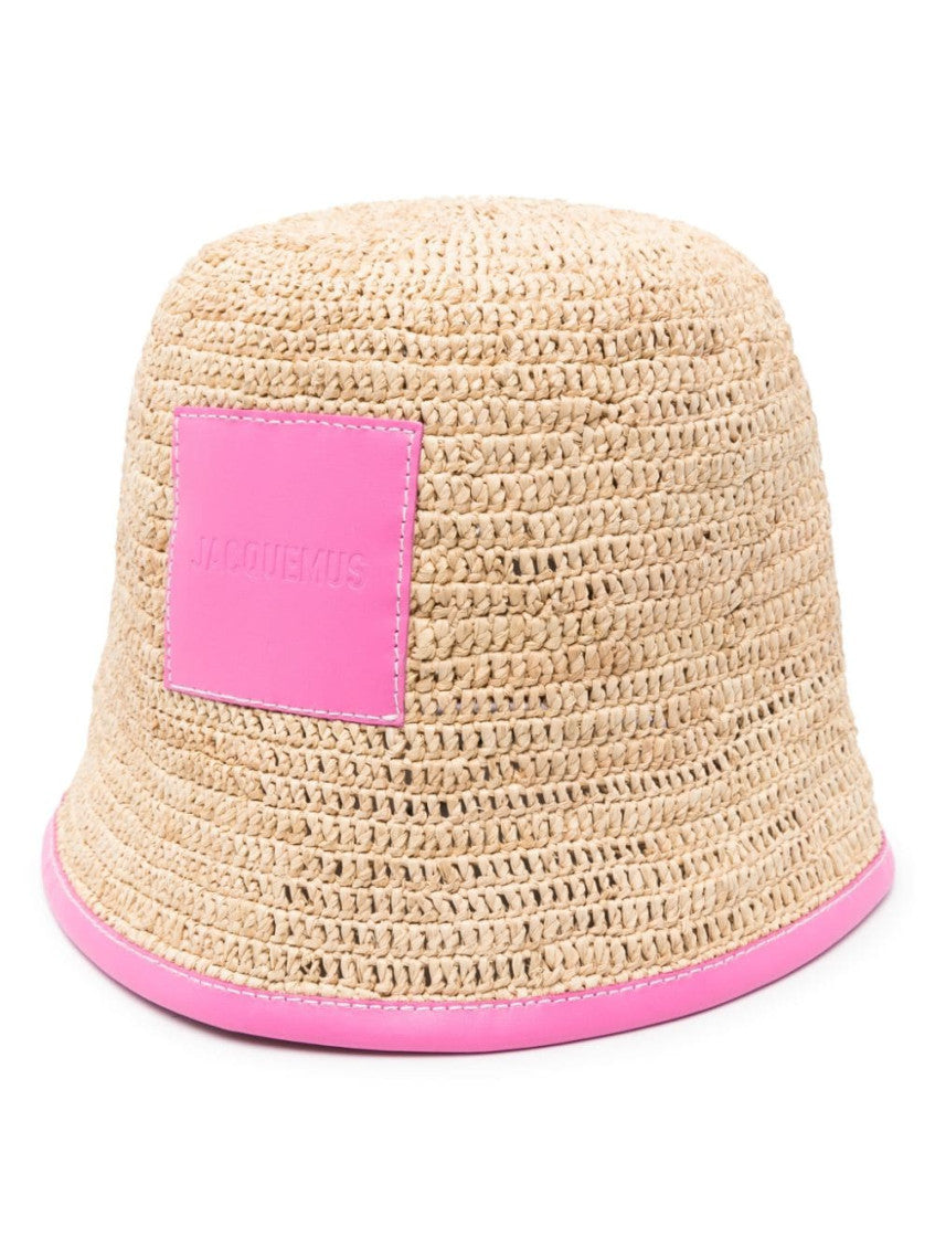 Fuchsia Le Bob Soli bucket hat 1