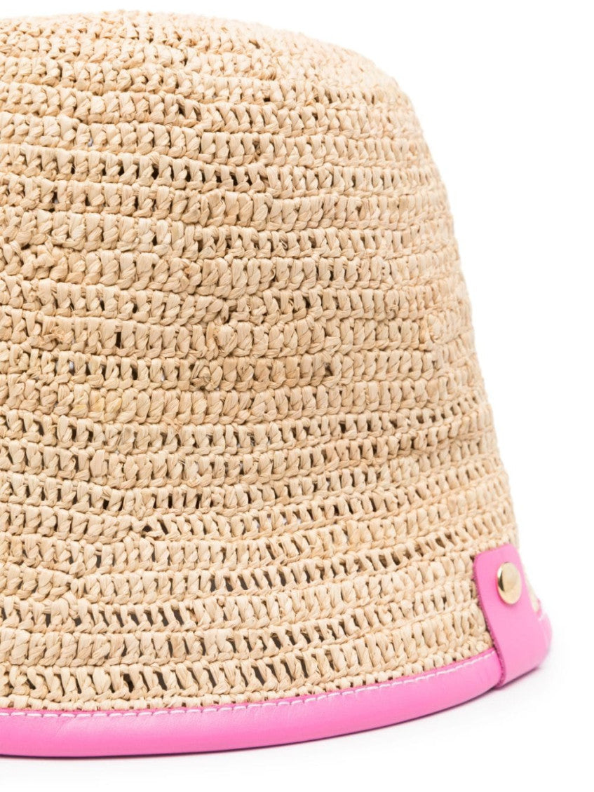 Fuchsia Le Bob Soli bucket hat 2