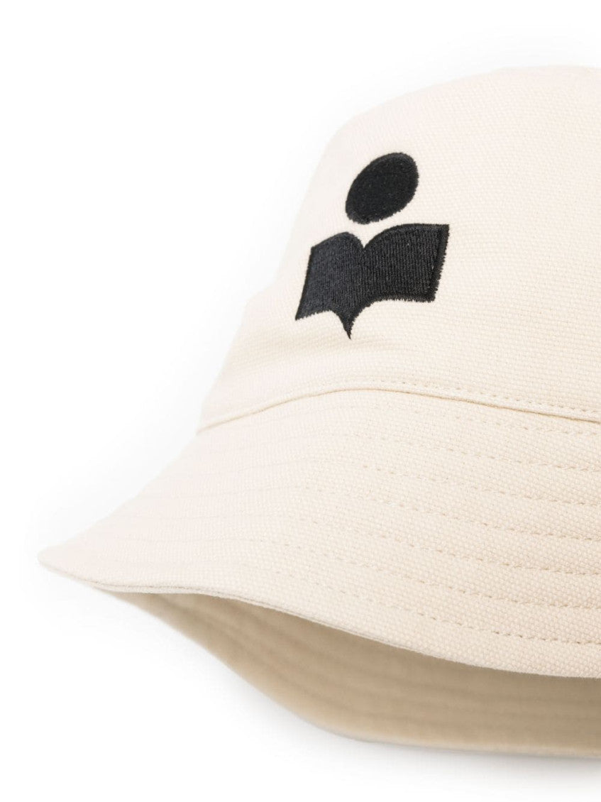 Beige Haley cotton bucket hat 2