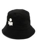 Black Haley cotton bucket hat 1