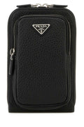 Black leather phone Cover 1