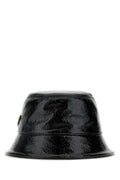 Black Naplak Logo Bucket Hat 1
