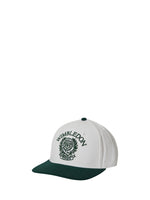 White Wimbledon Logo Textured Baseball Hat 1