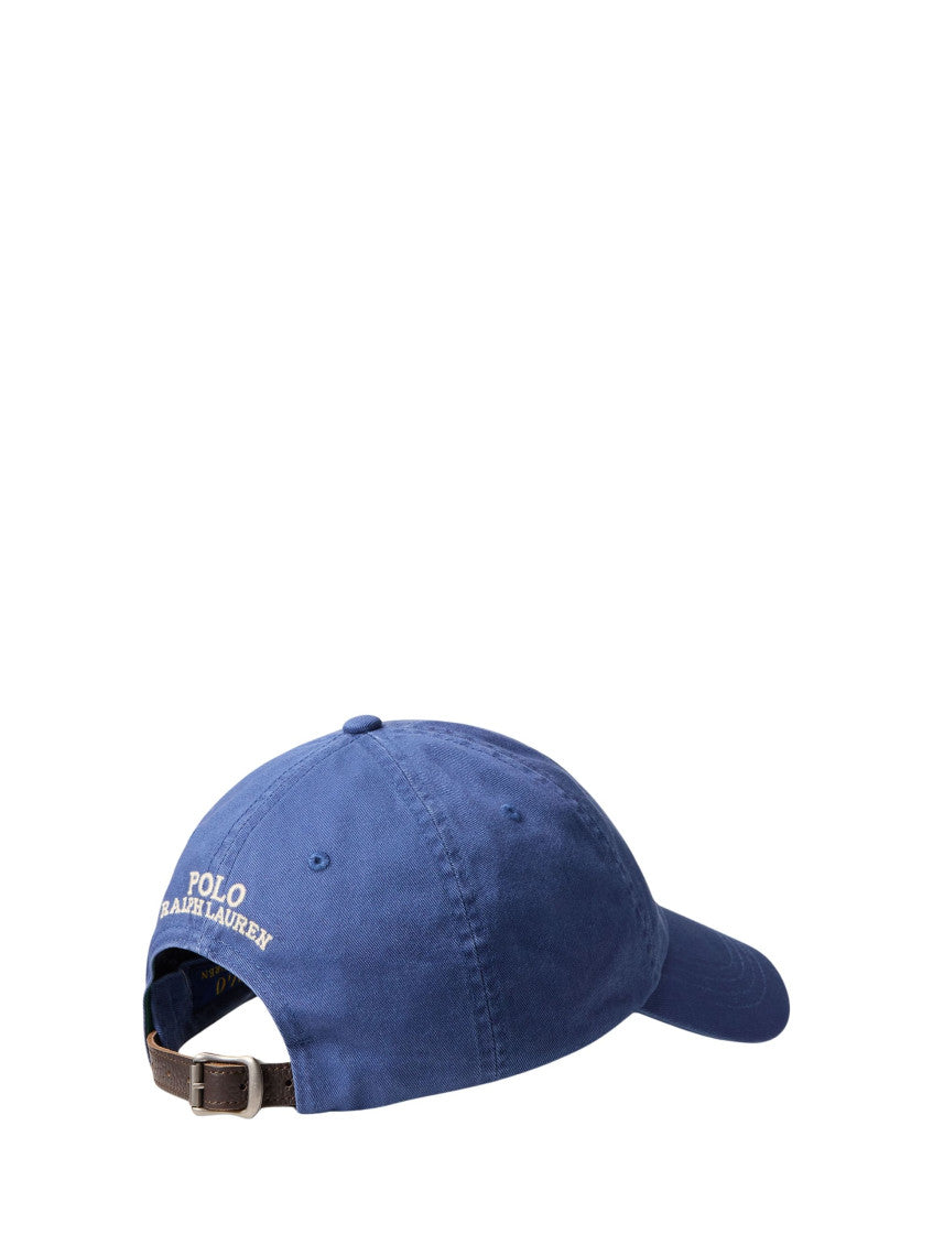 Blue Polo Bear Embroidered Baseball Cap 2
