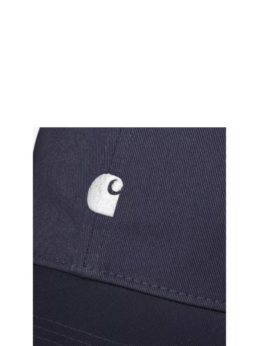 Blue Madison Logo Textured Baseball Hat 2