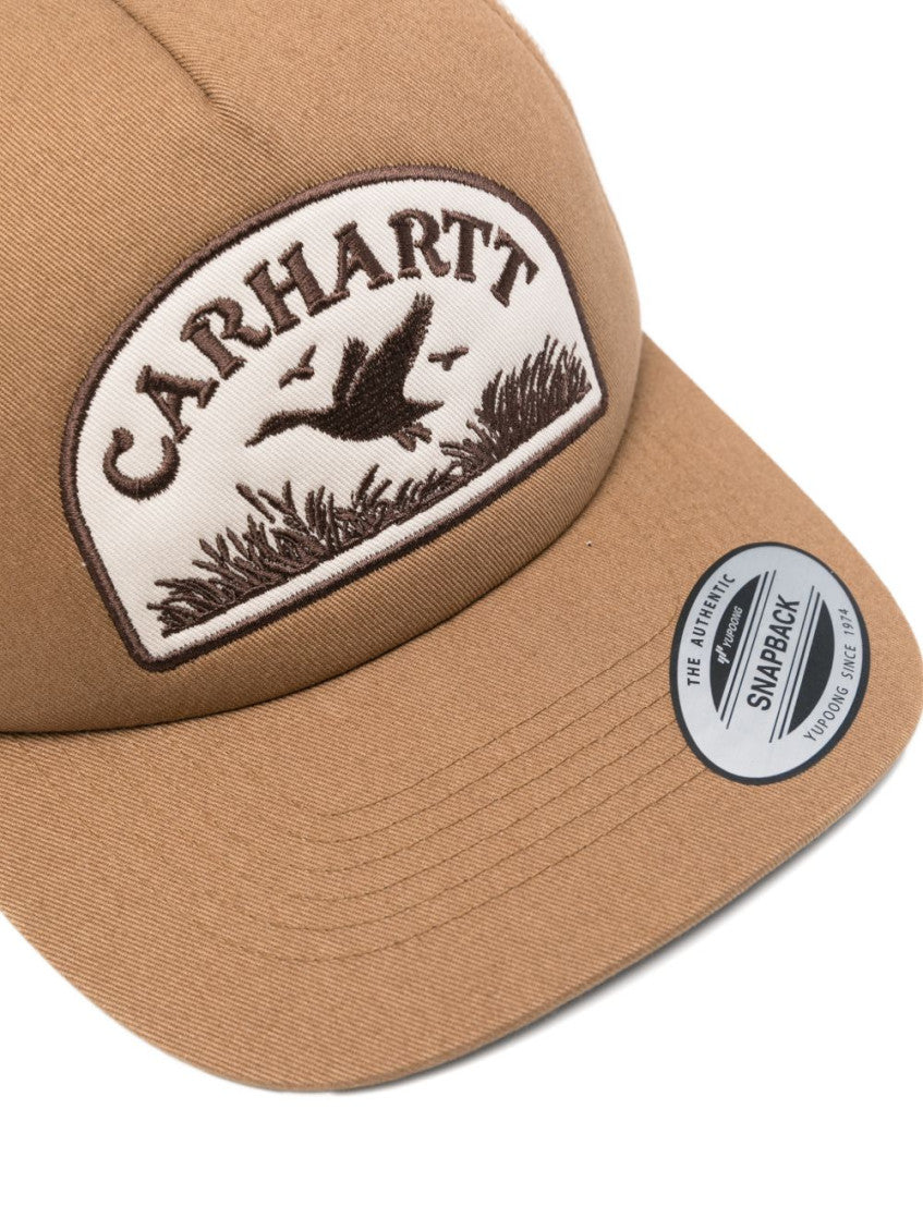 Beige Textured Baseball Hat 2