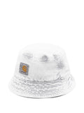 White Bane Tie-Dye Bucket Hat 1