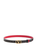 Black VLogo Reversible Belt 1