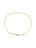 Silver White Pearl Necklace 1