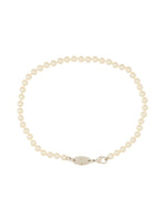 Silver White Pearl Necklace 1