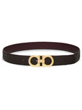Brown Cut To Size Reversible Belt 1