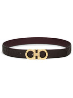 Brown Cut To Size Reversible Belt 1