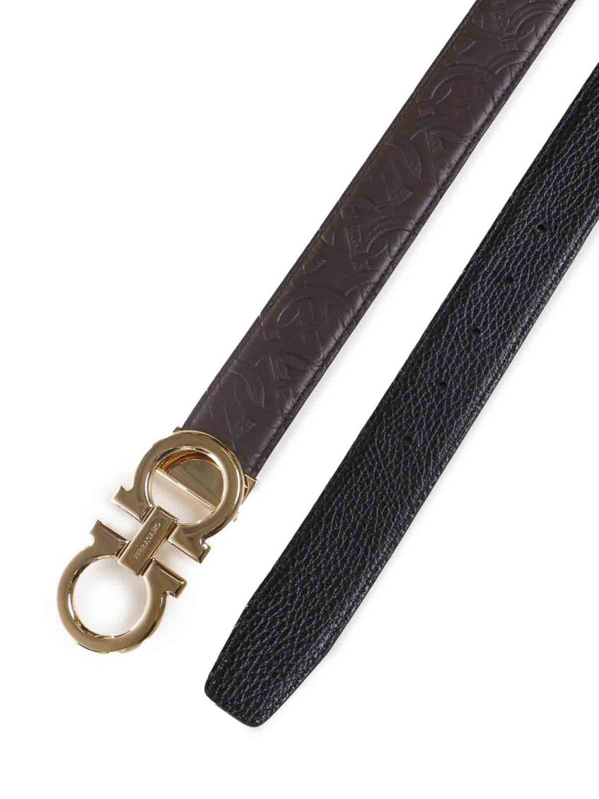 Brown Cut To Size Reversible Belt 2