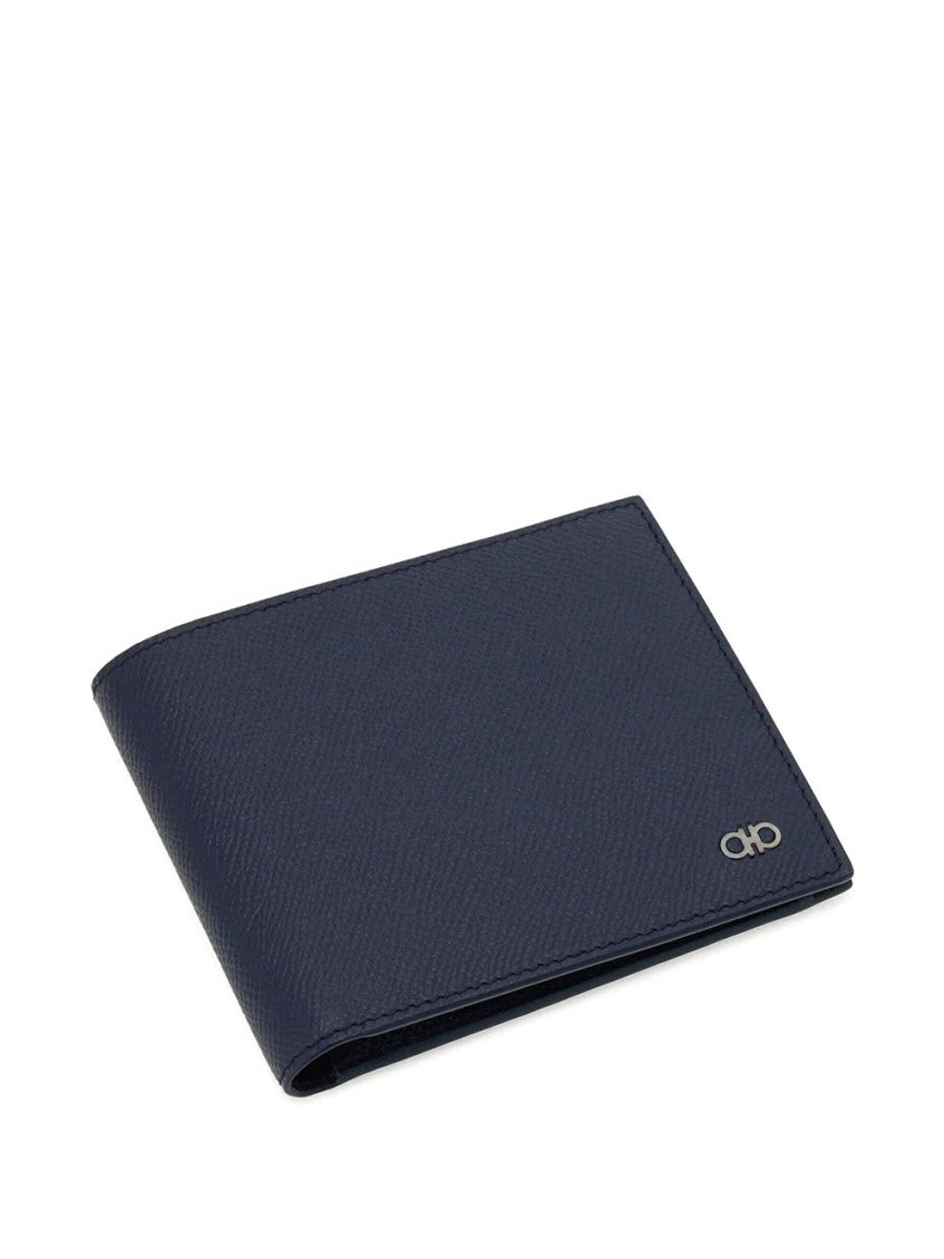 Navy Blue Logo Wallet 4