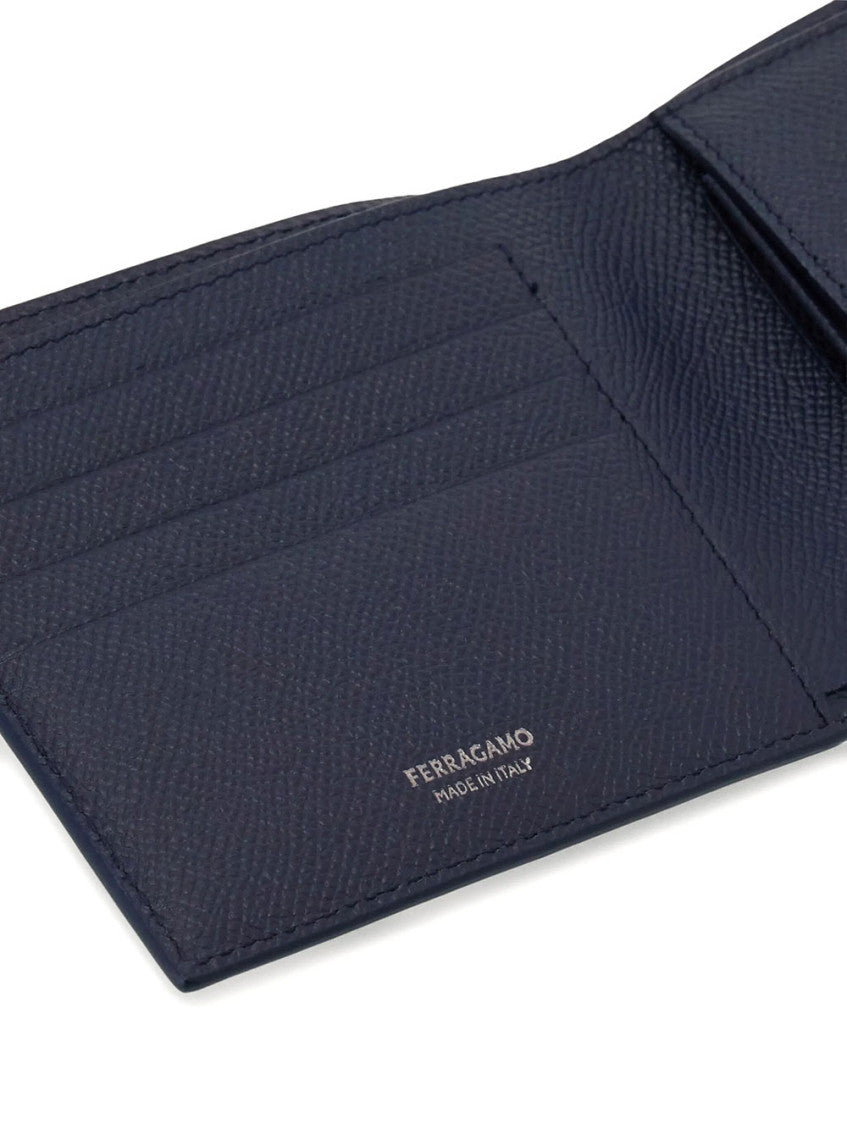 Navy Blue Logo Wallet 5