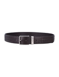 Brown Woven Buckle Belt 1