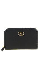 Black VLogo Signature Wallet 1