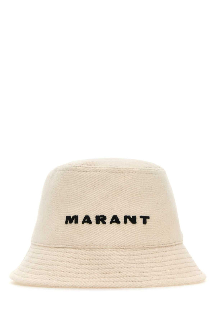 White Haley Logo Bucket Hat 1