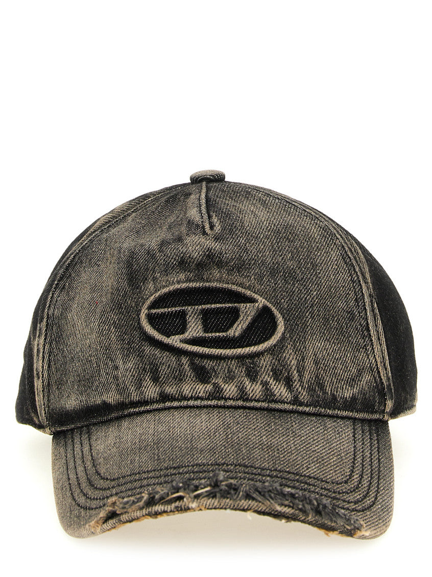 Black Logo Baseball Hat 1