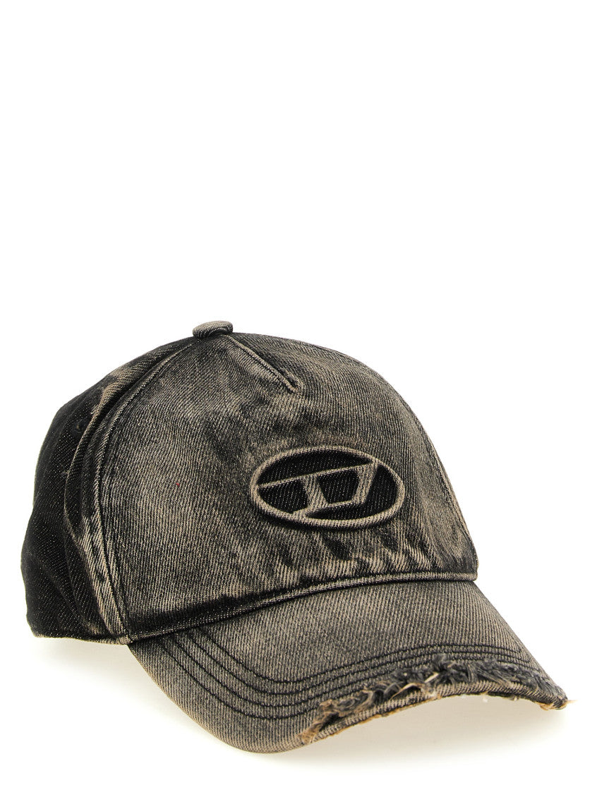 Black Logo Baseball Hat 2