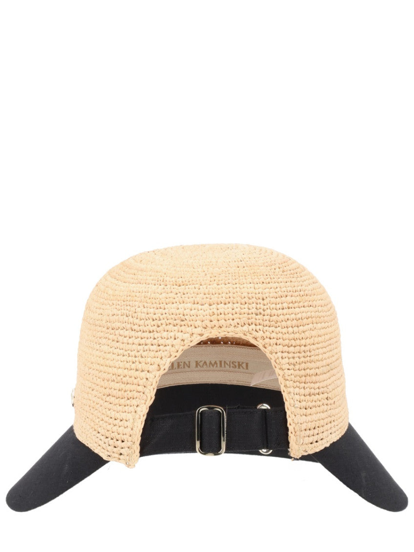 Beige Blaise Color Block Bucket Hat 2