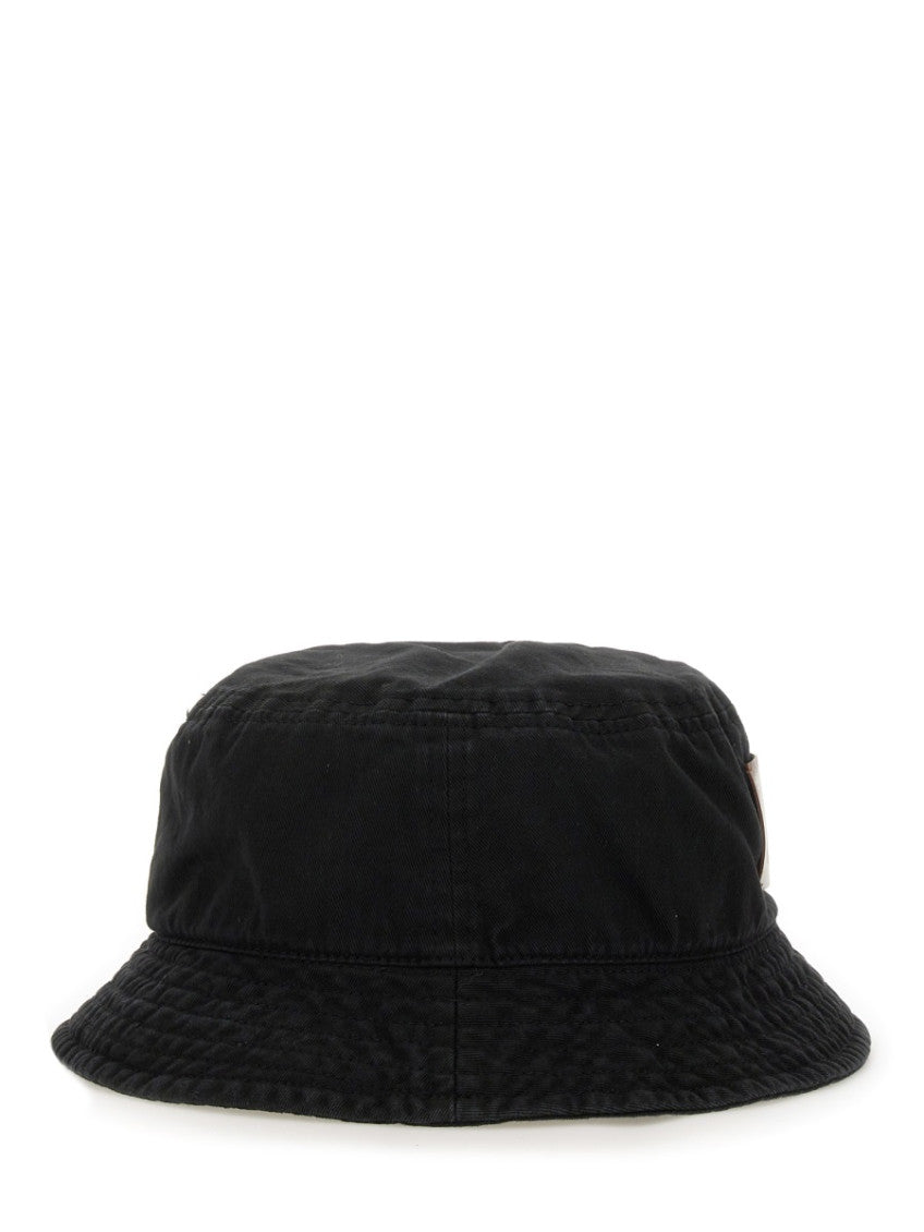 Black Logo Bucket Hat 3