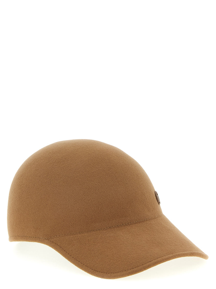 Light Brown 'Tiger' Solid  Baseball Hat 2