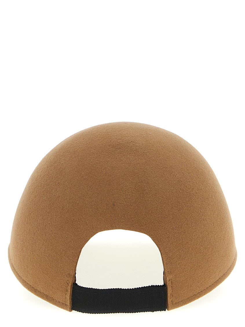 Light Brown 'Tiger' Solid  Baseball Hat 3